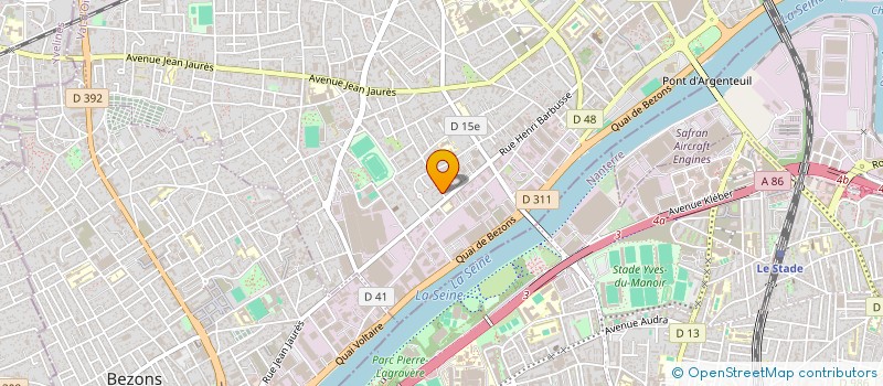 localisation de l'entreprise MONSIEUR ILYAS BERCHICHE  ARGENTEUIL