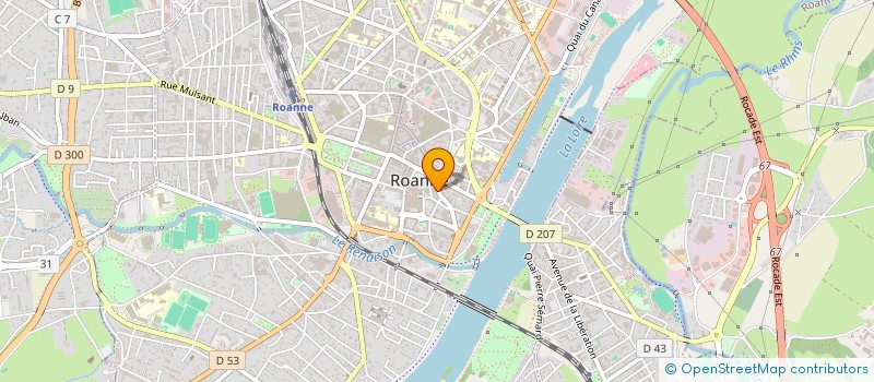 localisation de l'entreprise MONSIEUR ILYAS BOUALEM  ROANNE