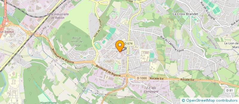 localisation de l'entreprise MONSIEUR ILYAS BOUAZZA à ANGOULEME