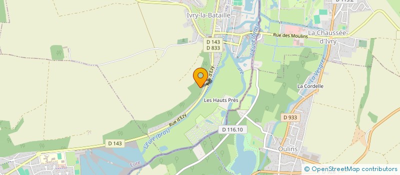 localisation de l'entreprise MONSIEUR ILYAS BOUFIR  IVRY-LA-BATAILLE