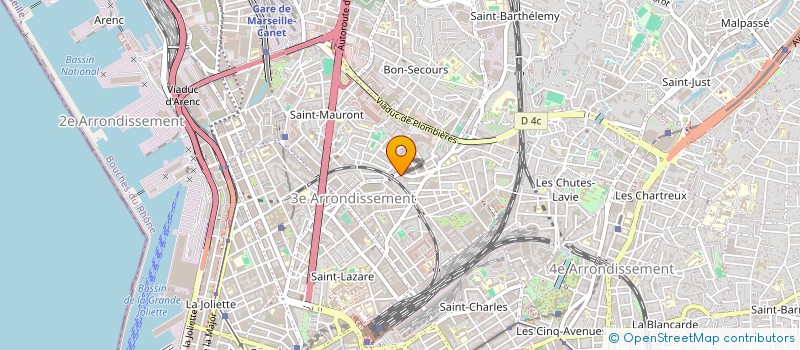 localisation de l'entreprise MONSIEUR ILYAS BOUTEBILA à MARSEILLE