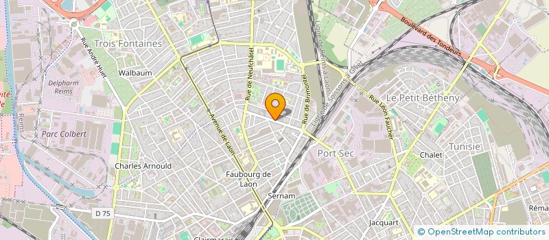 localisation de l'entreprise MONSIEUR ILYAS BRIHMI  REIMS