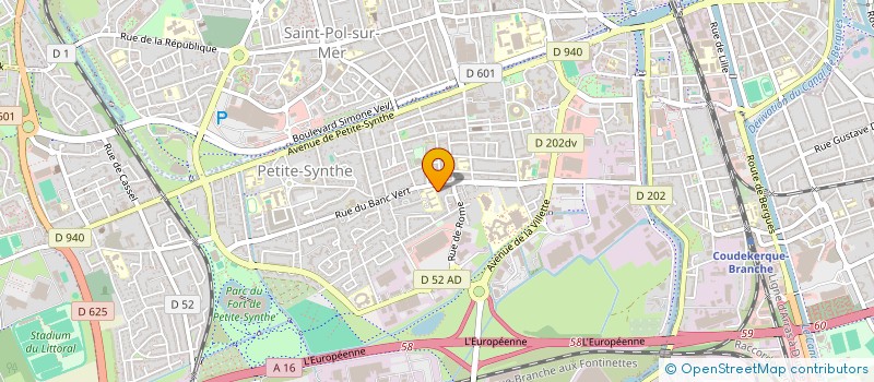 localisation de l'entreprise MONSIEUR ILYAS CHAOU à DUNKERQUE