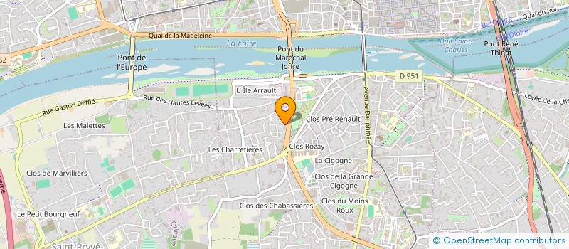 localisation de l'entreprise MONSIEUR ILYAS EL OUAROUDI à ORLEANS