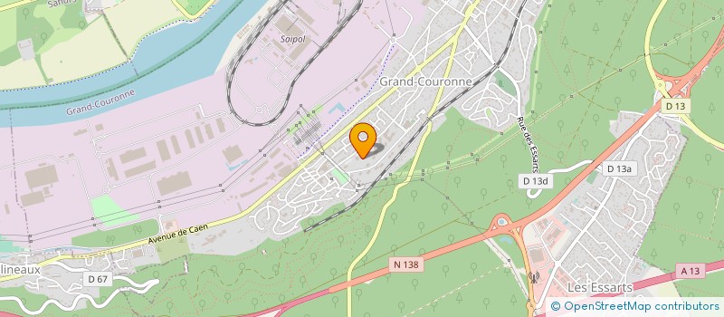 localisation de l'entreprise MONSIEUR ILYAS -HAKAN BOZA à GRAND-COURONNE