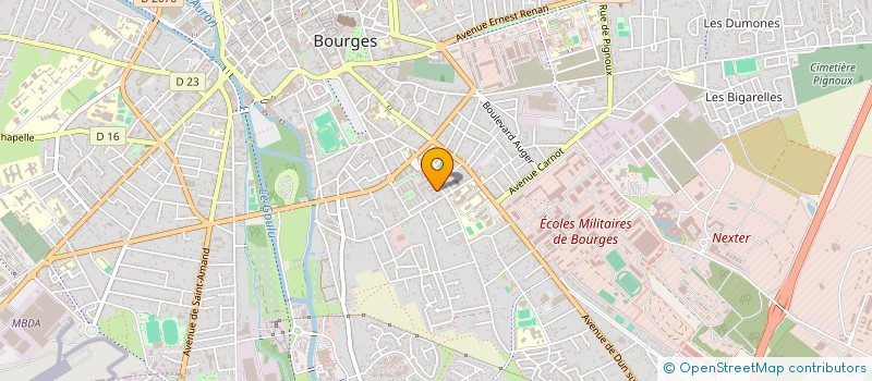 localisation de l'entreprise MONSIEUR ILYAS IDALIOULAHCEN  BOURGES