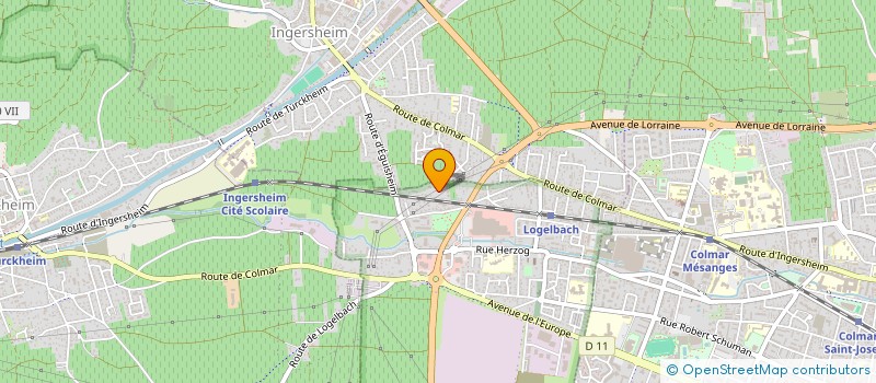 localisation de l'entreprise MONSIEUR ILYAS KABOUBA  WINTZENHEIM