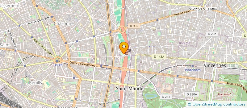 localisation de l'entreprise MONSIEUR ILYAS MAKROUM  PARIS