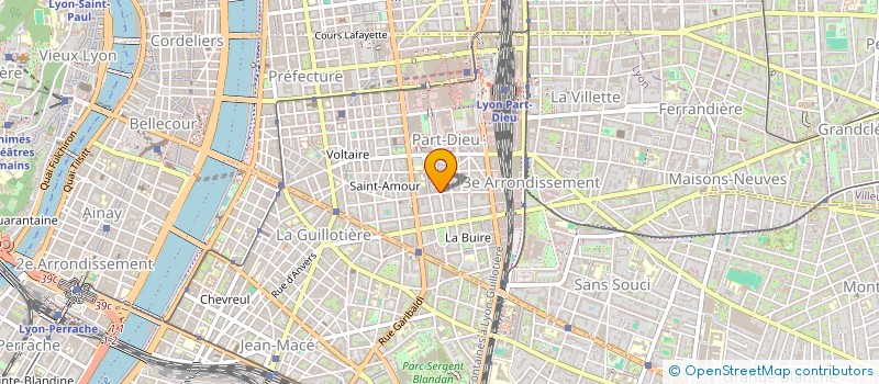 localisation de l'entreprise MONSIEUR ILYAS MARRAKCHI BENJAAFAR  LYON