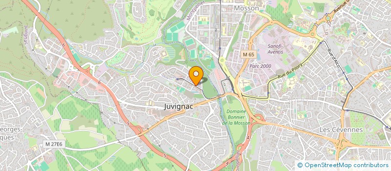 localisation de l'entreprise MONSIEUR ILYAS MERDI  JUVIGNAC