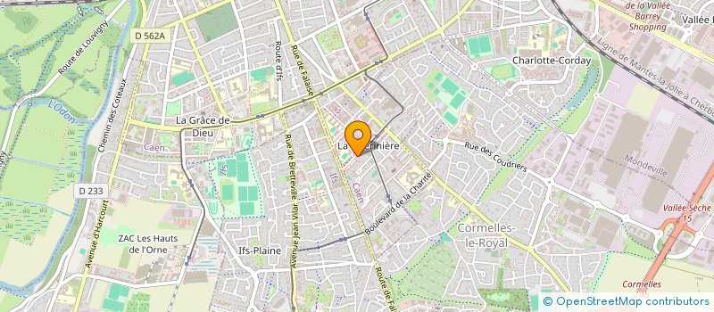 localisation de l'entreprise MONSIEUR ILYAS MOHAMMED  CAEN