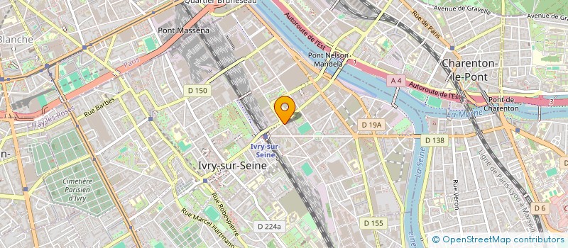 localisation de l'entreprise MONSIEUR ILYAS OMAR  IVRY-SUR-SEINE