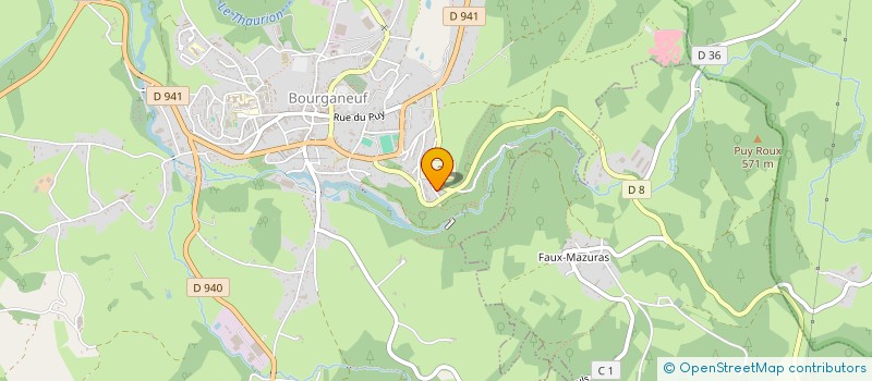 localisation de l'entreprise MONSIEUR ILYAS OZDEMIR à BOURGANEUF
