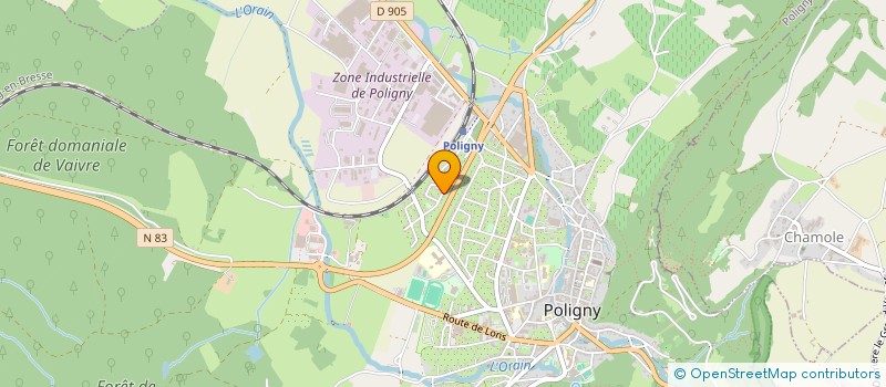 localisation de l'entreprise MONSIEUR ILYAS OZEL  POLIGNY