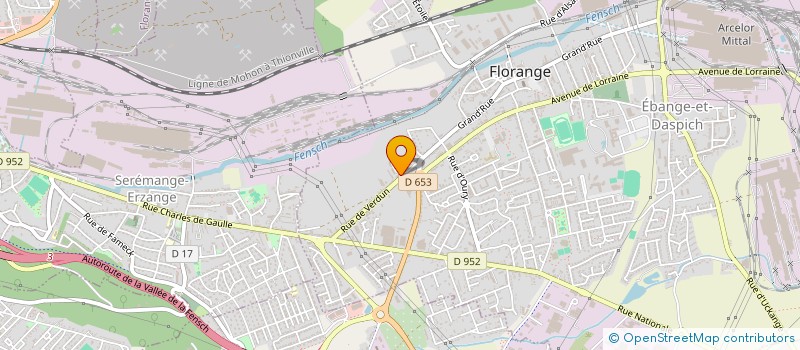 localisation de l'entreprise MONSIEUR ILYAS OZPINAR  FLORANGE