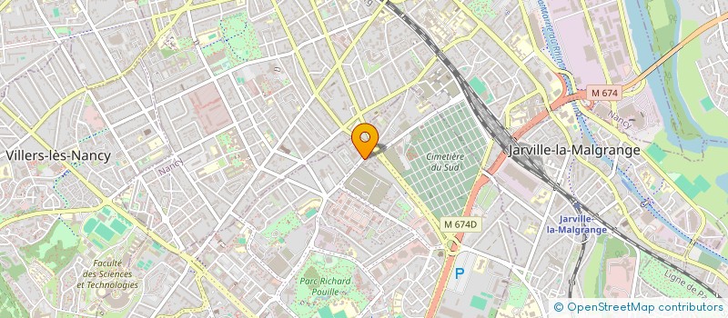 localisation de l'entreprise MONSIEUR ILYAS SADIK  VANDUVRE-LES-NANCY