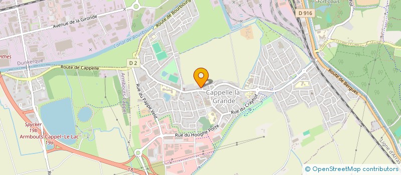 localisation de l'entreprise MONSIEUR ILYAS SEDDIKI BOUZIANI  CAPPELLE-LA-GRANDE