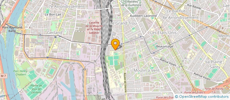 localisation de l'entreprise MONSIEUR ILYAS WAFIK MACHMACH  LYON