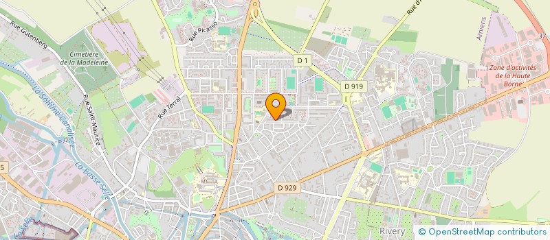 localisation de l'entreprise MONSIEUR ILYAS YASSINI  AMIENS