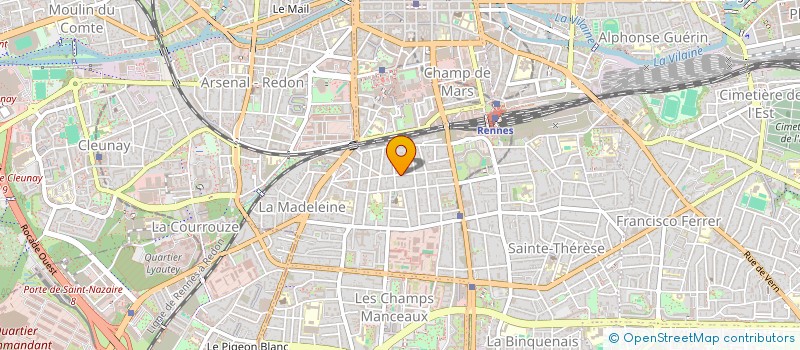 localisation de l'entreprise MONSIEUR ILYASS AJDAINI  RENNES