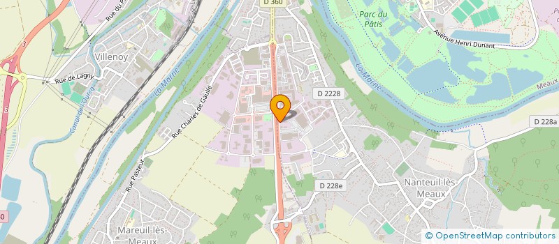 localisation de l'entreprise MONSIEUR ILYASS BOUCHOUTROUCH à NANTEUIL-LES-MEAUX