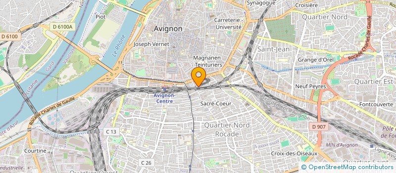 localisation de l'entreprise MONSIEUR ILYASS EL AZIZ  AVIGNON