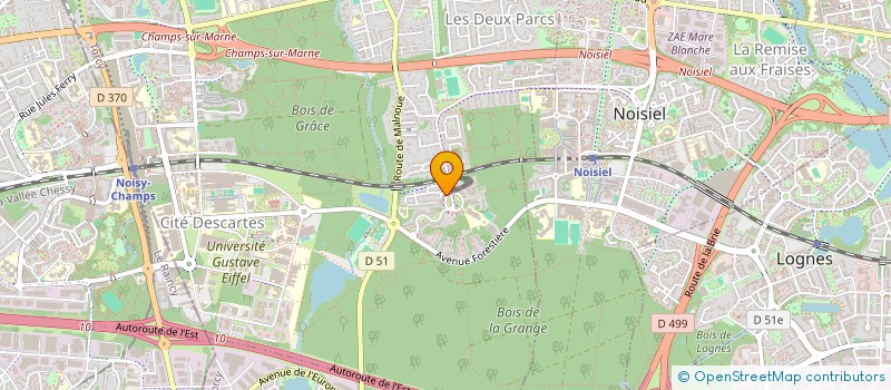 localisation de l'entreprise MONSIEUR ILYASS GASSANE  CHAMPS-SUR-MARNE