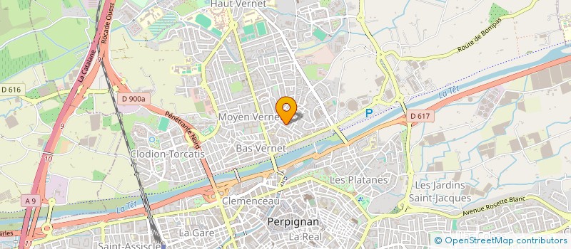 localisation de l'entreprise MONSIEUR ILYASS GUICHARD  PERPIGNAN