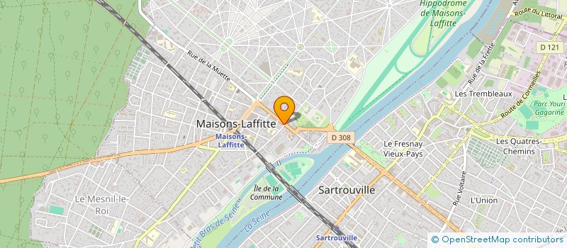 localisation de l'entreprise MONSIEUR ILYASS LAMRANI à MAISONS-LAFFITTE