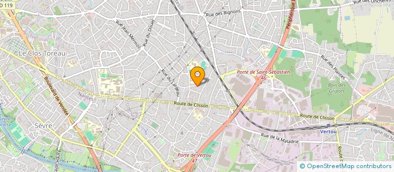 localisation de l'entreprise MONSIEUR ILYASS OU'ACHI  SAINT-SEBASTIEN-SUR-LOIRE