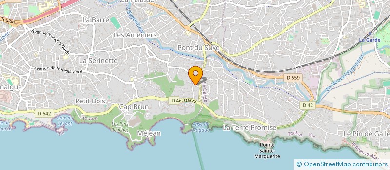 localisation de l'entreprise MONSIEUR ILYASS OUKAHIM à TOULON