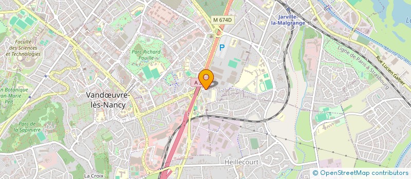 localisation de l'entreprise MONSIEUR ILYASS OUZLIFANE  VANDUVRE-LES-NANCY