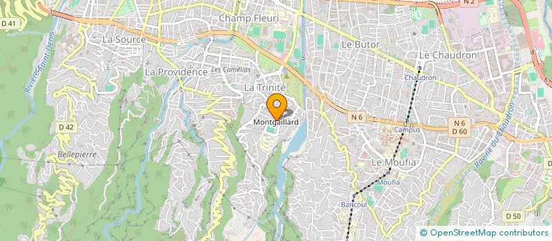 localisation de l'entreprise MONSIEUR ILYASSA HATIBOU à SAINT-DENIS