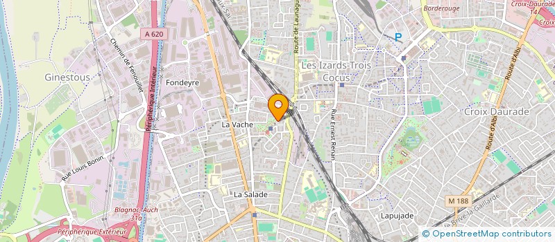 localisation de l'entreprise MONSIEUR ILYASSE BEY  TOULOUSE
