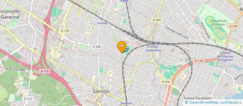 localisation de l'entreprise MONSIEUR ILYASSE DINE  ERMONT