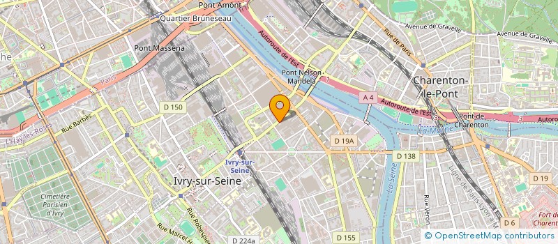 localisation de l'entreprise MONSIEUR ILYASSE EBADI  IVRY-SUR-SEINE