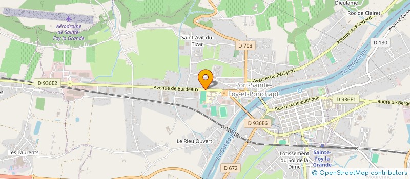 localisation de l'entreprise MONSIEUR ILYASSE FARHAT  PORT-SAINTE-FOY-ET-PONCHAPT