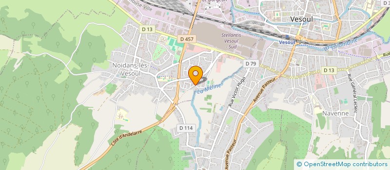 localisation de l'entreprise MONSIEUR ILYASSE HASNI  NOIDANS-LES-VESOUL