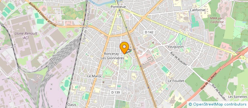 localisation de l'entreprise MONSIEUR ILYASSE LAKHMISTI  LE MANS