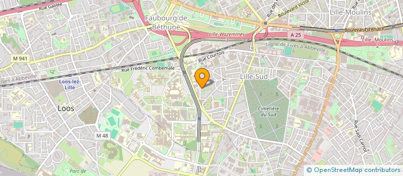 localisation de l'entreprise MONSIEUR ILYASSE LAOUFI  LILLE