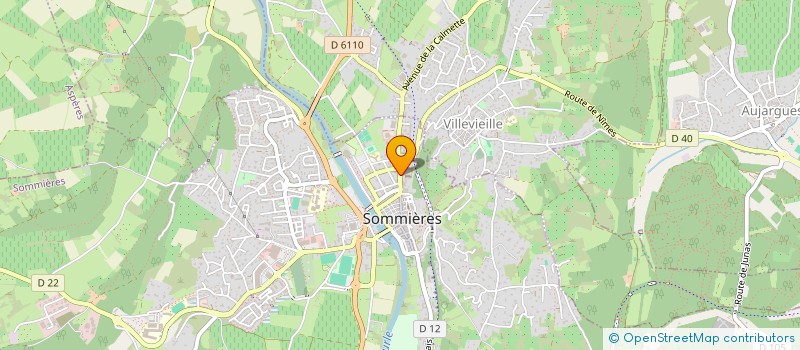 localisation de l'entreprise MONSIEUR ILYASSOU JEAOUANI  SOMMIERES