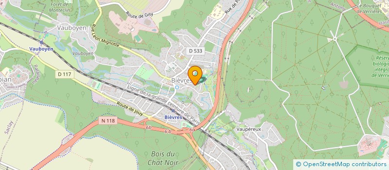 localisation de l'entreprise MONSIEUR ILYEAS AZZI à BIEVRES