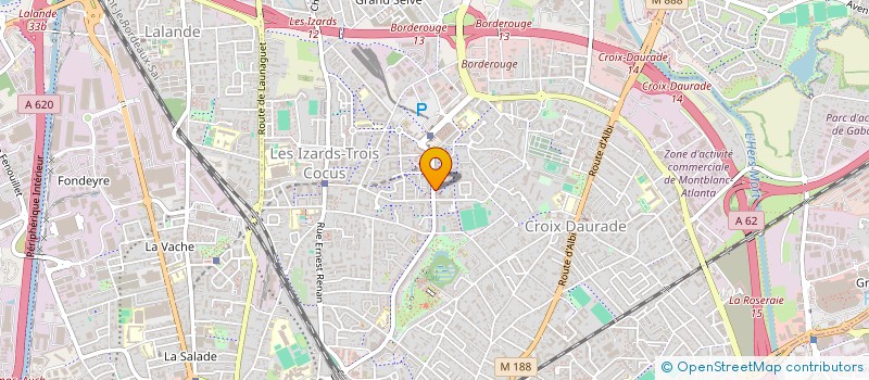 localisation de l'entreprise MONSIEUR ILYES ABED à TOULOUSE