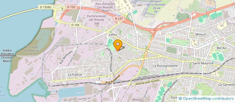 localisation de l'entreprise MONSIEUR ILYES AIT HABIB  LA ROCHELLE