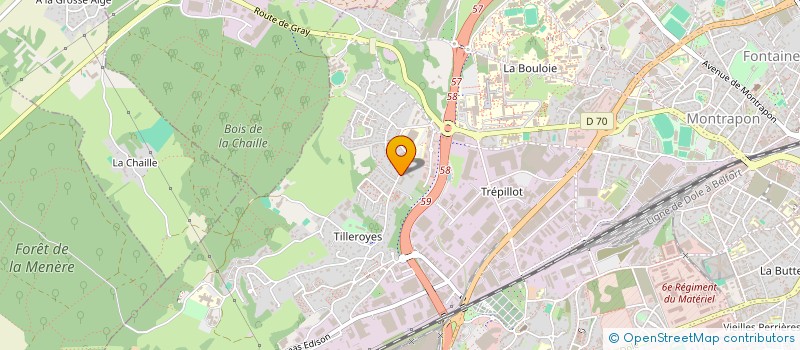 localisation de l'entreprise MONSIEUR ILYES AMAR  BESANCON