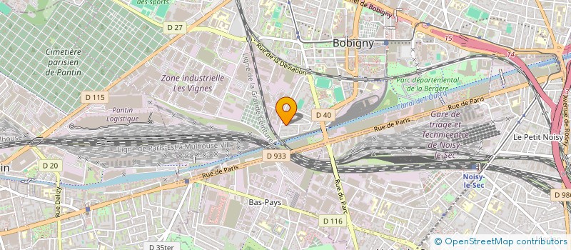 localisation de l'entreprise MONSIEUR ILYES AMARA  BOBIGNY