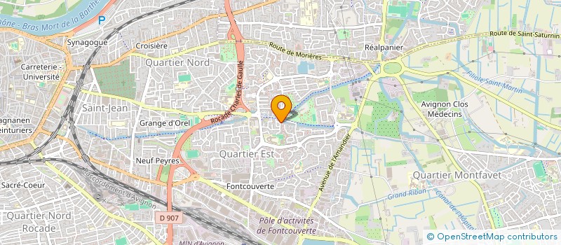 localisation de l'entreprise MONSIEUR ILYES BALI  AVIGNON