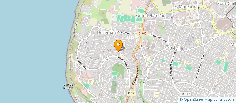 localisation de l'entreprise MONSIEUR ILYES BEDDALIA  SAINTE-ADRESSE