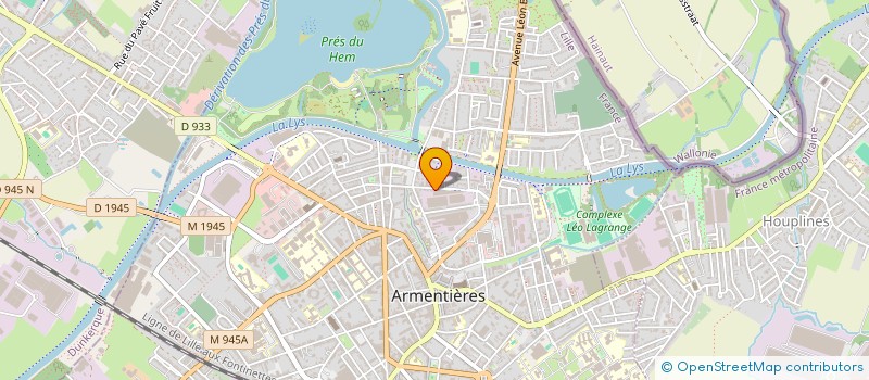 localisation de l'entreprise MONSIEUR ILYES BEN AMARA à ARMENTIERES