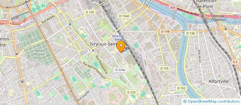 localisation de l'entreprise MONSIEUR ILYES BEN HAMOUDA  IVRY-SUR-SEINE